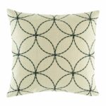 cushion with Black Imperial pattern.