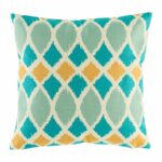 cushion cover with Pastel Trellis pattern.
