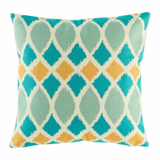 cushion cover with Pastel Trellis pattern.
