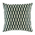 cushion cover with Black and White Chevron pattern.