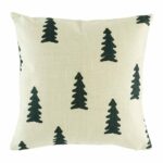 cushion with Black Pines pattern.