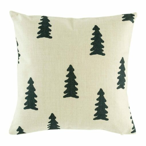 cushion with Black Pines pattern.