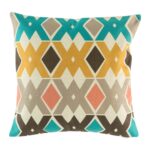cushion with Diamond Tribal pattern.