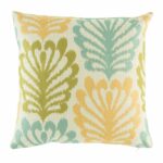 cushion cover with Pastel Hues Shells pattern.