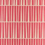 closer look at cushion cover with Watermelon Line pattern.
