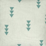 closer look at a cushion cover in Triple Triangle pattern - 45x45cm