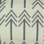 closer look at a Rectangular cushion in Multi Arrow pattern -30x50cm