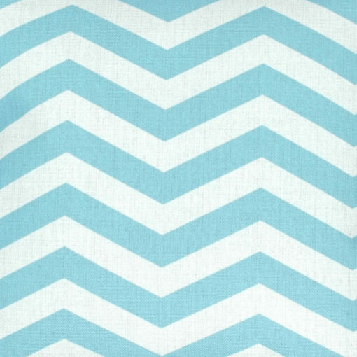 chevron pattern Cushion in Sky Blue colour 45x45cm