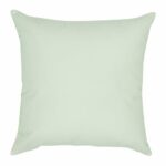 Back side view of Square Cushion Cover in Ivory .
