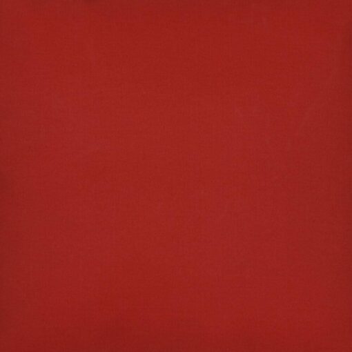 closer look at outdoor cushion cover in scarlet red - 45x45cm