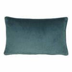 a rectangular cushion in Stone Blue.