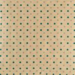 close up of the blue and grey polka dot cushion in 45cm x45cm cotton linen
