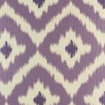 a close of the purple cushion in 45cmx45cm cotton linen