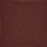 Square velvet burgundy cushion cover