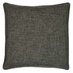 Soft cushion cover in grey brown colour