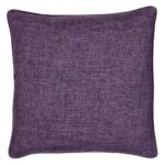 Lovely purple soft cotton linen cushion cover