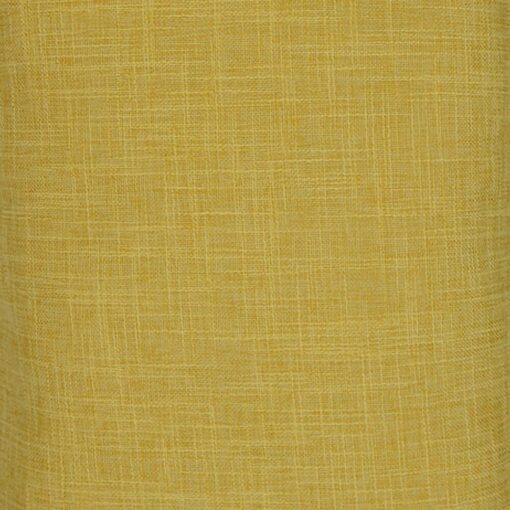 Magnified photo of a gorgeous yellow cushion cover in soft fabric