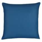 45cm x 45cm outdoor cushion made of blue, UV resistant fabric