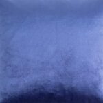 closer look at a Velvet cushion Cover in Royal Blue colour