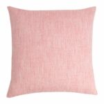 square Linen cushion cover in Acid Rose colour.