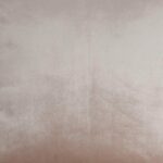 closer look at a square Velvet cushion in Salmoncolour.