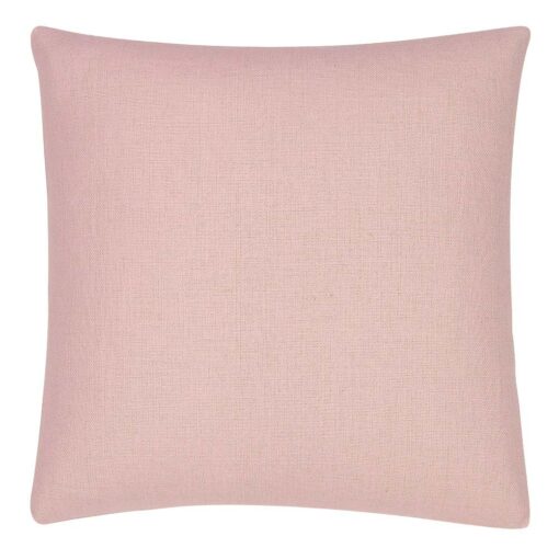 Image of plain pink cushion cover in 45cm x 45cm size