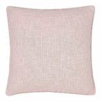 square Linen cushion cover in Carnation Pink colour.