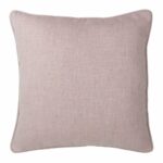 square Linen cushion cover in Carnation Pink colour.