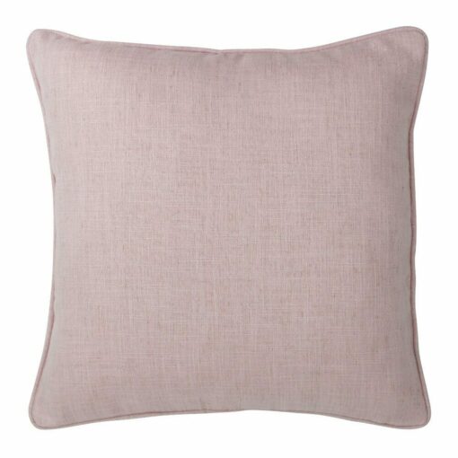 square Linen cushion cover in Carnation Pink colour.