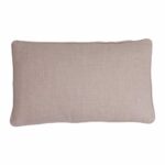 Rectangular Cushion in Carnation Pink colour.
