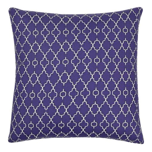 Photo of purple outdoor cushion cover in 45cm x 45cm size