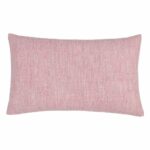 30cm x 50cm linen cushion cover in flamingo pink colour