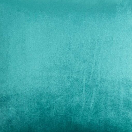 closer look at a Velvet cushion in Blue Zircon colour.