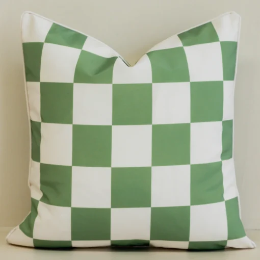 isla-green-waterproof-check-outdoor-cushion-cover-SC1107-45
