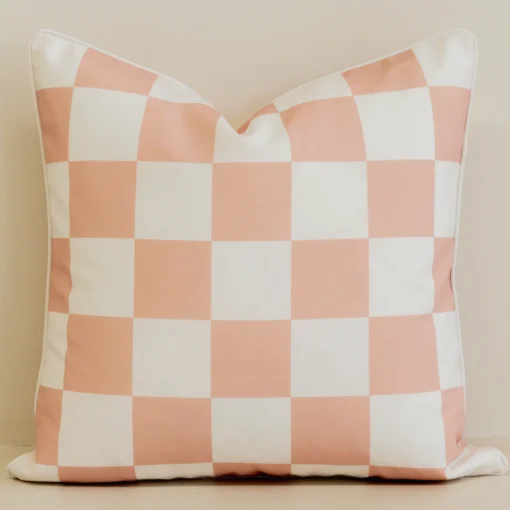 isla-pink-waterproof-check-outdoor-cushion-cover---SC1122-45