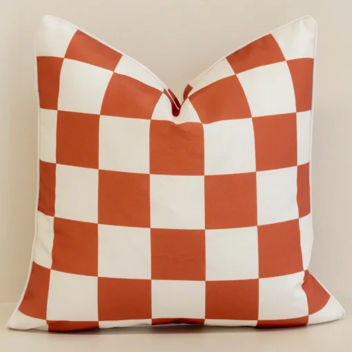 isla-red-waterproof-check-outdoor-cushion-cover---SC1118-45