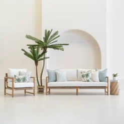 Stonebay Palm Outdoor Lounge Cushions Set - 7 Covers